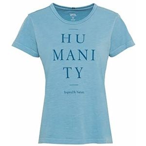 Camel Active Womenswear T-shirt voor dames, lichtblauw, XS