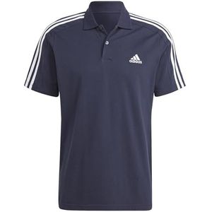 adidas Essentials Piqué Embroidered Small Logo Poloshirt met 3 strepen voor heren