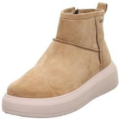 Legero - Enkellaarsje - Beige - Leer - Suède - Middelhoge Hak