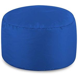 Bean Bag Bazaar Hocker, Blauw, Zitzak met Vulling, Poef, Woonkamerzitzakken, Zitzak Buiten Weerbestendig, Waterdicht