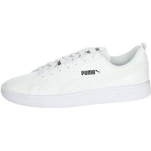PUMA Unisex Smash V2 Tape Sneaker, Wit, 48.5 EU
