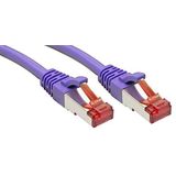 LINDY 47828 10m Cat.6 S/FTP netwerkkabel, violet