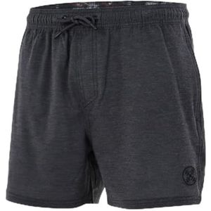 OXBOW Zwemshorts, effen, stretch, P1VAMY, zwart