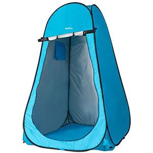 Aktive 62163 Wikkeltent voor 2 personen, voor kamperen en reizen, met bodem 120 x 120 x 190 cm, blauw