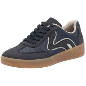 Rieker M5512 Sneakers voor dames, blauw, 40 EU