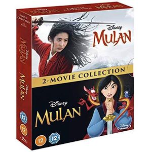 Disney 's Mulan (2020) + Mulan Animated Dubbelpak Blu-Ray [Region Free]