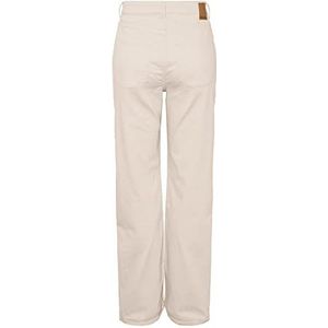 PIECES PCHOLLY HW Wide Jeans Colour NOOS BC, wit (whitecap gray), 27W x 32L