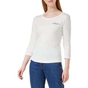 Tommy Hilfiger Overige gebreide tops voor dames, Wit (Ecru), XL