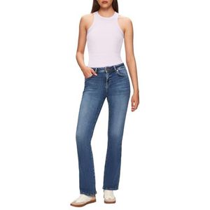 LTB Jeans Dames Juliana - Bootcut Low Rise Basic-5-Pocket Medium Wash Blauw van katoenmix - maat W34L34, blauw, 34W / 34L