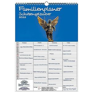 Seelenzauber Familieplanner - Beschermengel Magie DIN A3-Kalender Voor 2022