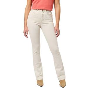 Wrangler Bootcut jeans voor dames, Vintage Wit, 27W / 32L
