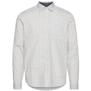 Blend Heren 20714606 Overhemd, 110602/Snow White, M