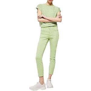 Springfield Slim Cropped Eco Dye damesjeans, Groen, 32