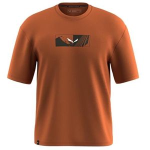 Salewa - Eagle Hybrid - T-shirt - Geen Kleur - Polyester en Elastaan