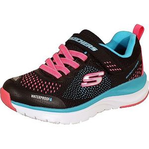 Skechers Ultra Groove Hydro Mist Sneaker, Zwart Textiel/Multi Trim, 10.5 UK, Zwart textiel Multi Trim