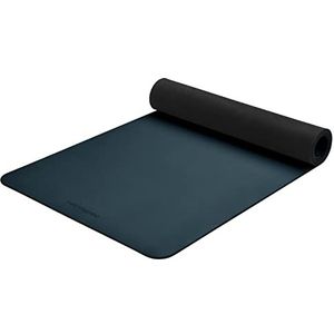 Retrospec Laguna yogamat voor dames en heren, dikke, antislip oefenmat voor thuistraining, zeeblauw