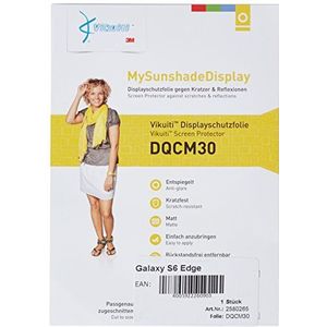 DONC DQCM30 displaybeschermfolie voor Galaxy S6 Edge (12,9 cm/5,1 inch) 5,1 inch (3 m)