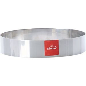 Lacor-68420-RONDE TAARTRING 20x4 CM.- STNLS