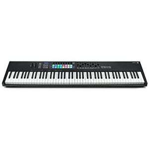 Novation Launchkey 88 [MK3] Hoogwaardig MIDI-toetsenbord met 88 toetsen voor expressieve muziekproductie, zwart