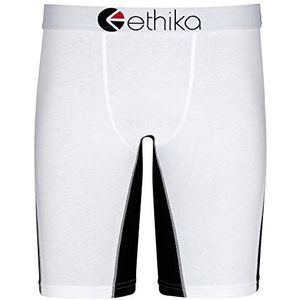 Ethika Basic boxershorts voor heren, Og Wit, XL