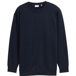 TOM TAILOR Plussize sweatshirt voor heren, 10668 - Sky Captain Blue, 4XL Grote maten