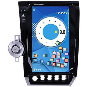 ZWNAV 13.3 inch Android 9.0 Auto Stereo Audio Radio Head Unit voor Toyota Tundra Sequoia 2007-2013 2K HD Verticale Scherm Dvd-speler Ingebouwde DSP Carplay GPS Navigatie Bluetooth WiFi (4G 64GB)