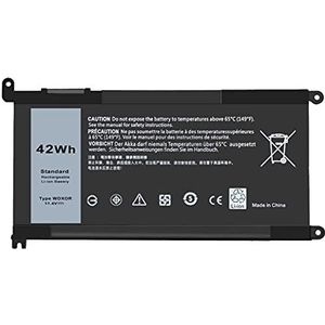 WDX0R WDXOR Batterij voor Dell Latitude 3180 3480 3580 3189 3379 Inspiron 15 5565 5567 5568 5578 5579 5584 7560 7570 7573 7579 7580 7569 5368 5378 5379 7368 7378 7460 5765 5767 5770 Vostro 5468 5568