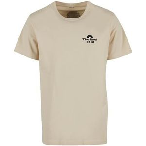 Mister Tee Heren T-shirt 100% katoen zand XS, zand, XS