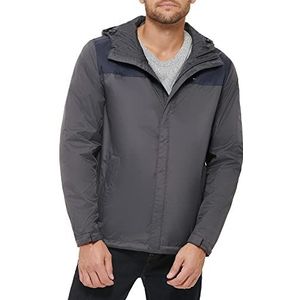 Tommy Hilfiger Lichtgewicht ademende waterdichte Legacy regenjas met capuchon voor heren, XXL grote maten