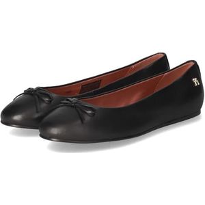 Tommy Hilfiger - FW0FW08359 - Ballerina's - Zwart - Lederen