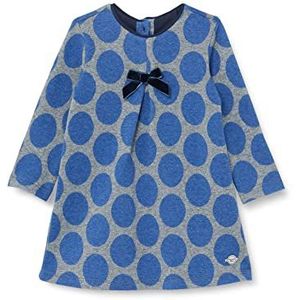 Chicco Jurk met lange mouwen, casual jurk, blauw, normaal babymeisje