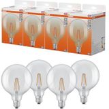 Osram - LED Lamp - Helder - G125 - E27 - 6 Stuks - 4000K - 5.9W