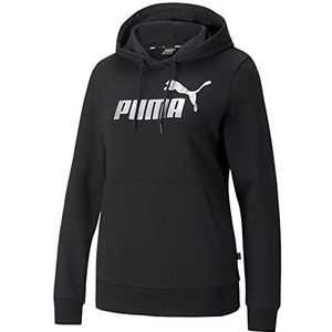 PUMA Sweatshirt van het merk ESS+ metallic logo hoodie TR