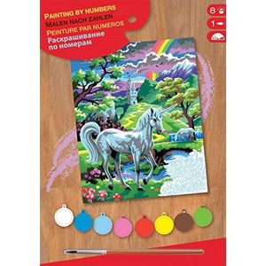 KSG - Masterpiece Junior Paint by Numbers Unicorn