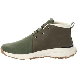 Jack Wolfskin Heren Campfire Chakka Mid M Sneakers, Island Moss, 44 EU