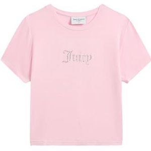 Fitted Tee T-shirt, Juicy Pink, XS