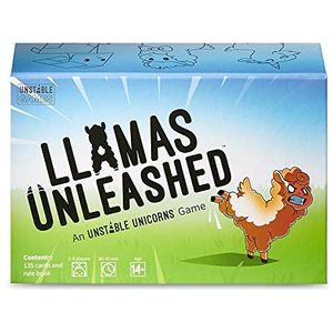 Llamas Unleashed - Partyspel - Met Lama's, Geiten, Rammen en Alpaca's - Voor de hele Familie - Taal: Engels