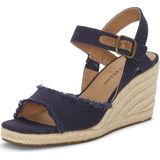 Lucky Brand - Mindra - Espadrille Sleehak Sandalen - Platform 1,3 cm - Bovenmateriaal Canvas