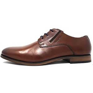 bugatti Leagro veterschoenen voor heren, cognac, 41 EU