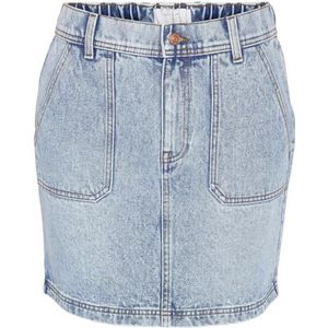 Spijkerrok - Effen - Denim - Kort - Normale Pasvorm