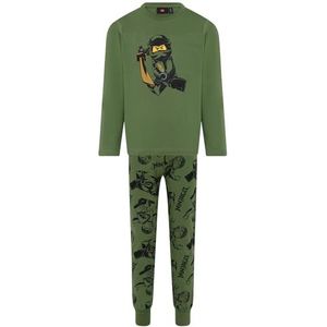 LWALEX 611 Pyjama's, Dark Khaki, 98 cm