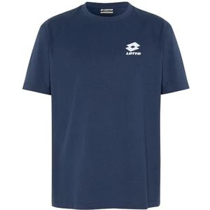 Lotto - T-shirt - Dress blues - Met een Stijlvol Logoborduursel