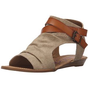 Blowfish Malibu Women's Balla Core Sandal,Desert Sand Rancher Canvas/Dyecut,7