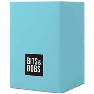 Grafoplás Siliconen stift, pastelblauw, 9,5 x 6,5 x 6,5 cm, perfect voor op het bureau, bits en bobs pop-up design, pastelkleuren