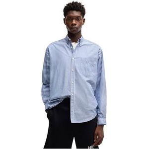 HUGO - Casual Overhemd - Oxford-weving - Oversized Pasvorm - Katoen