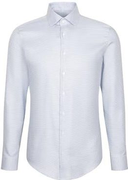 Seidensticker - Chemise - Groen - 100% Katoen - Slim Fit