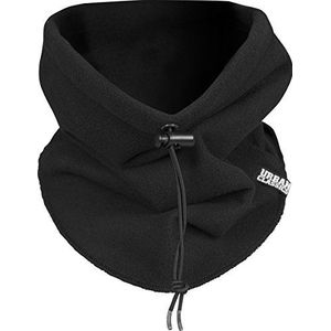 Urban Classics Polar Fleece Neck Gaiter Unisex colsjaal zwart Basics, Streetwear, zwart (#N/A 7), Eén maat