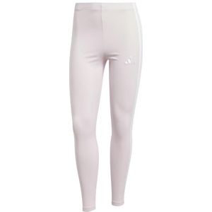 adidas Dames ESSENTIALS 3-STRIPES COTTON LEGGINGS, clear pink/white, XXL