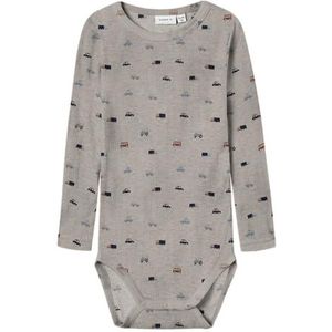 Merino Wol - Romper - Lange Mouwen - Drukknoopsluiting