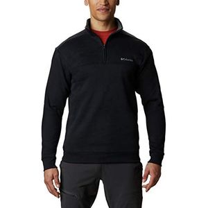 Columbia Men's Tall Hart Mountain II Half Zip, Black, X-Large/Tall